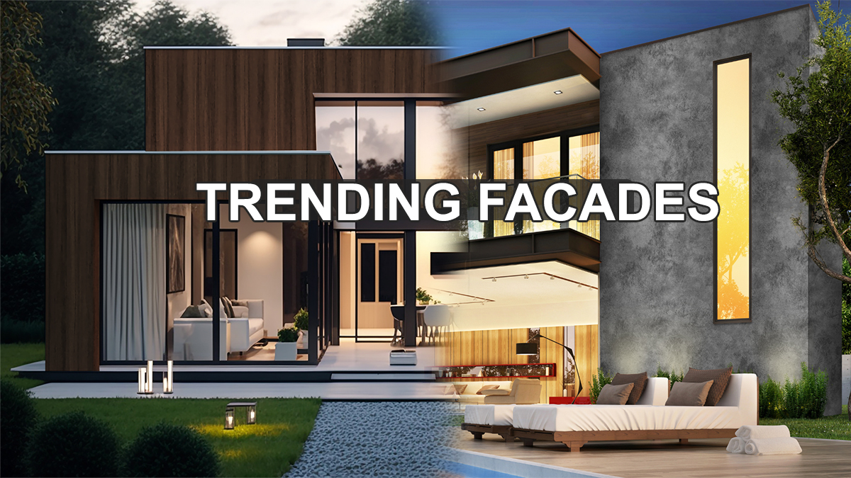 What Are New Trends In Facades or Exteriors of Modern Homes?