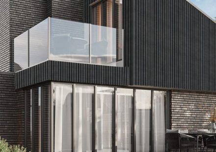 Corel Grey Building - Louvers