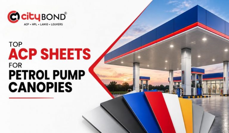 Top ACP Sheets for Petrol Pump Canopies
