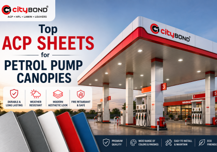 Top ACP Sheets for Petrol Pump Canopies