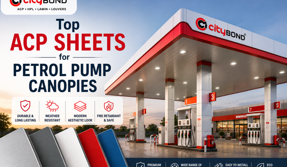 Top ACP Sheets for Petrol Pump Canopies