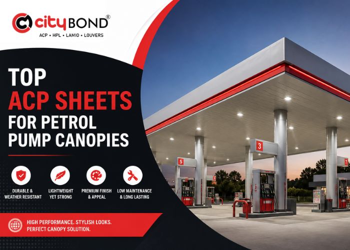 Top ACP Sheets for Petrol Pump Canopies